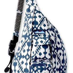 KAVU Rope Bag, Blue Blot